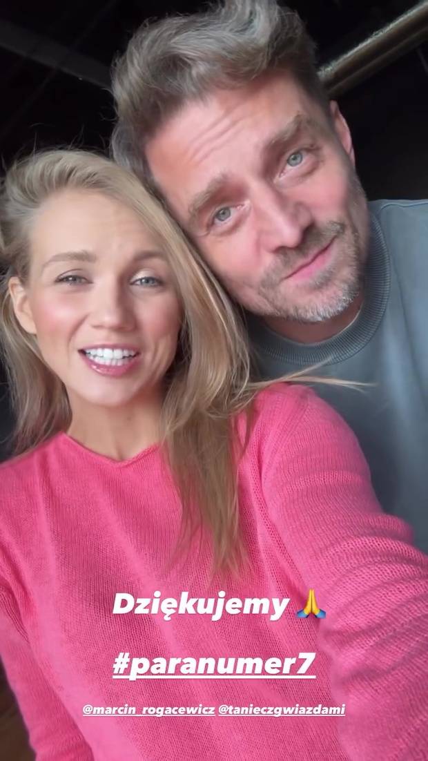 Agnieszka Kaczorowska i Marcin Rogacewicz