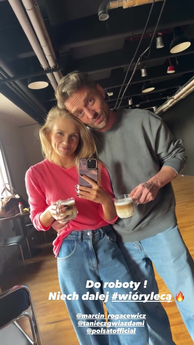Agnieszka Kaczorowska i Marcin Rogacewicz
