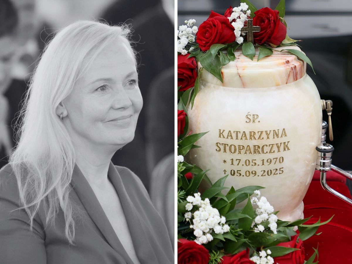 Przejmujący widok podczas pogrzebu Katarzyny Stoparczyk