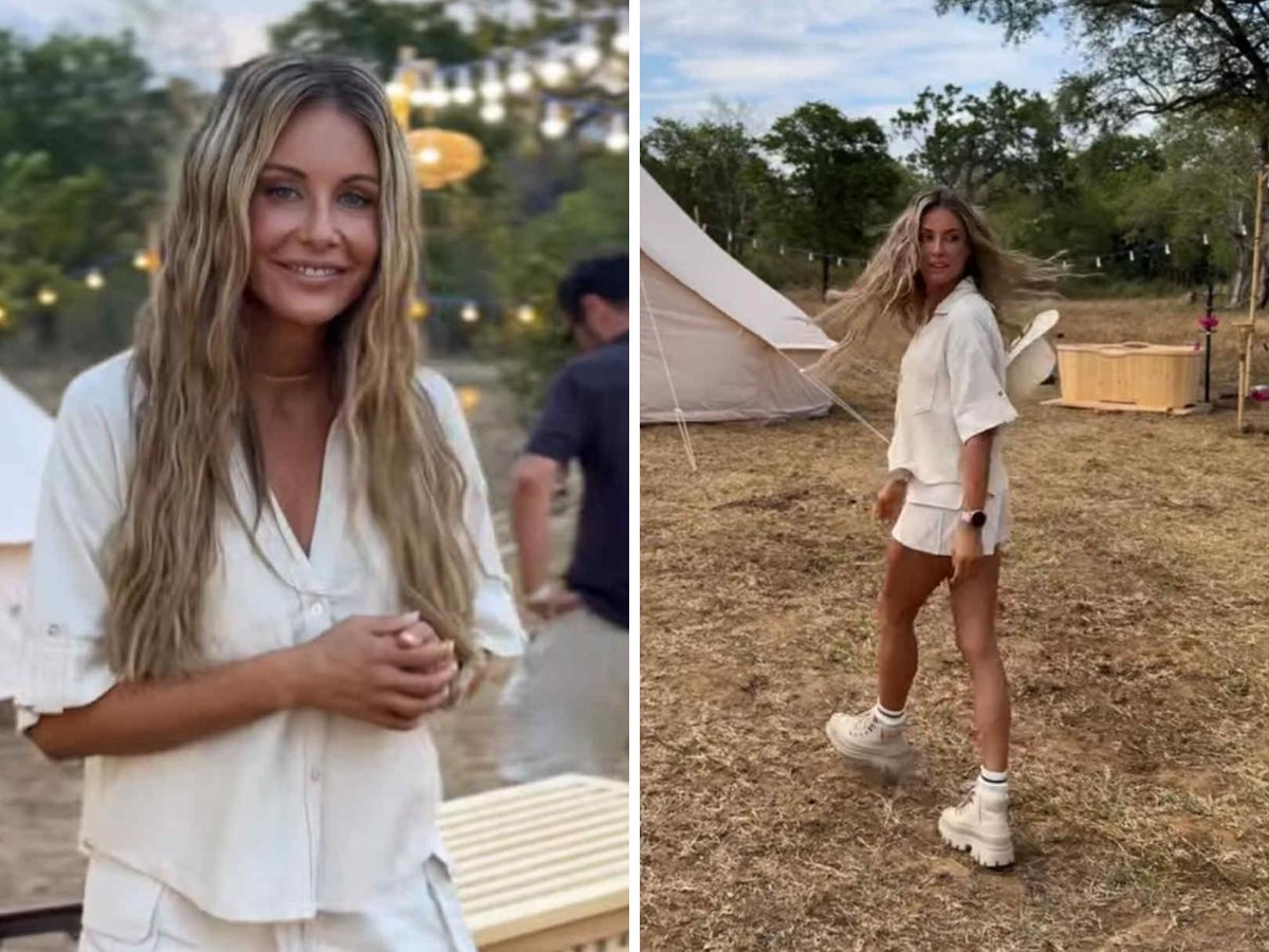 Małgorzata Rozenek pokazała zdjęcia z planu "Królowej przetrwania"