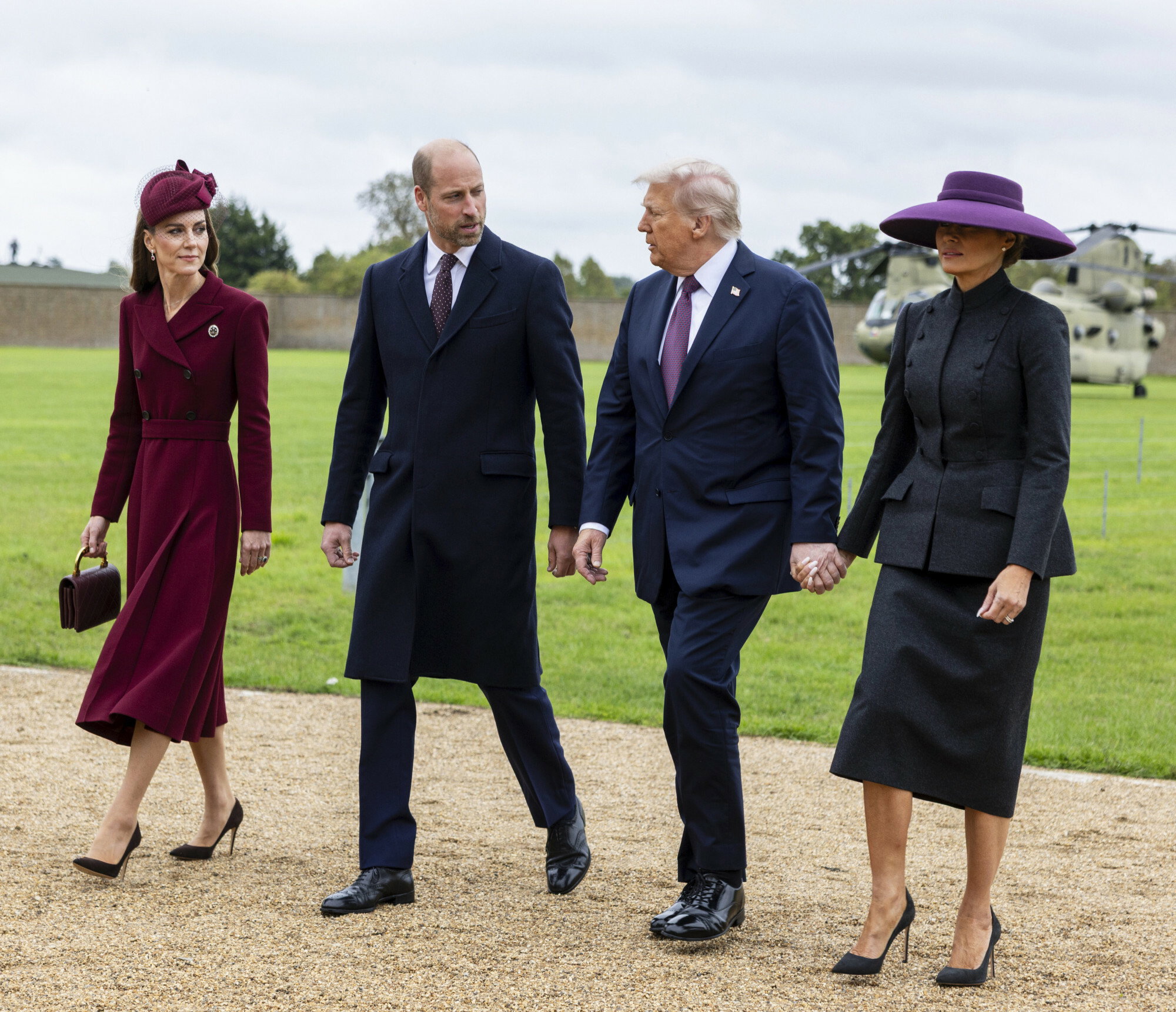 Księżna Kate i książę William - spotkanie z Donaldem Trumpem i Melanią Trump