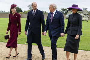Księżna Kate i książę William - spotkanie z Donaldem Trumpem i Melanią Trump