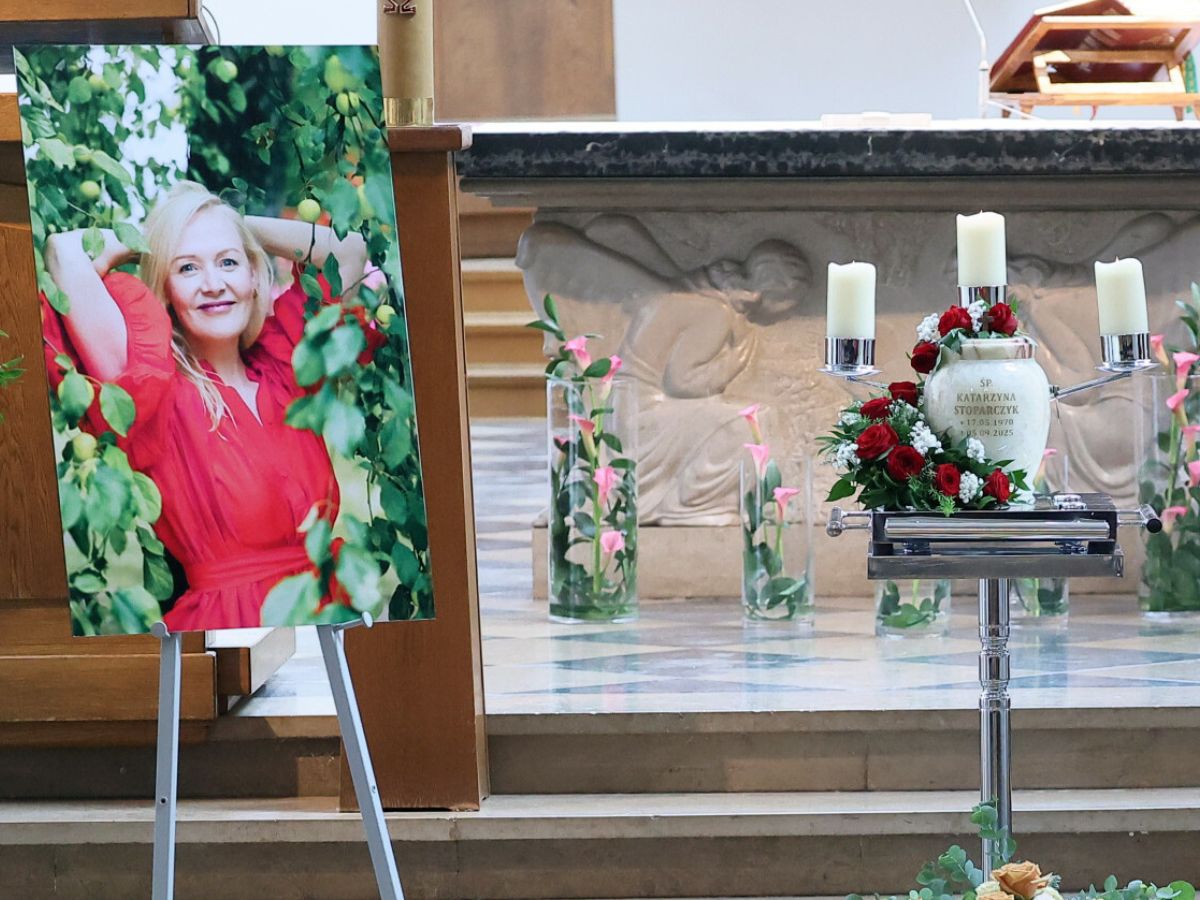 Zapierające dech słowa księdza na pogrzebie Katarzyny Stoparczyk