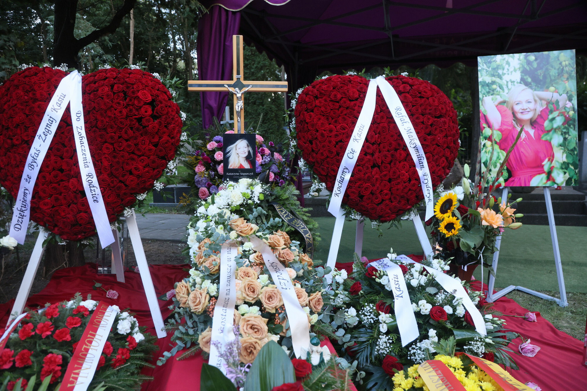 Tak wygląda grób Katarzyny Stoparczyk