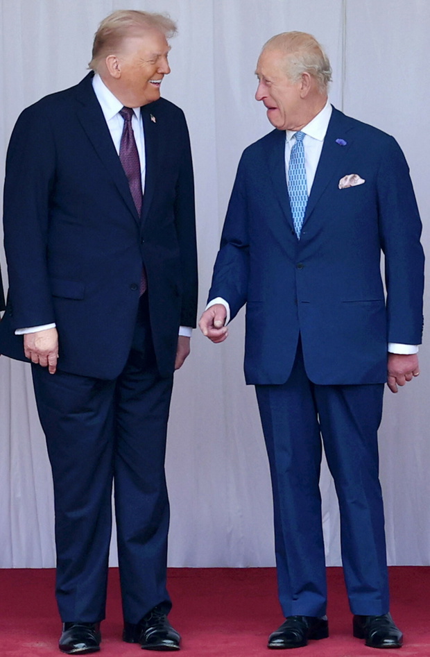 Donald Trump i Król Karol