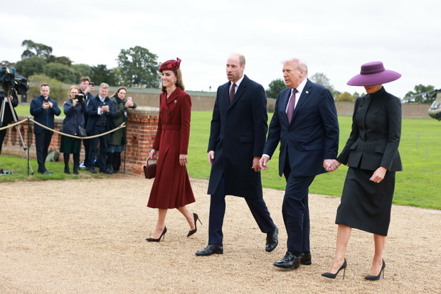 Księżna Kate i książę William - spotkanie z Donaldem Trumpem i Melanią Trump