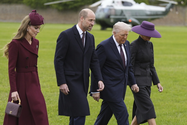 Księżna Kate i książę William - spotkanie z Donaldem Trumpem i Melanią Trump
