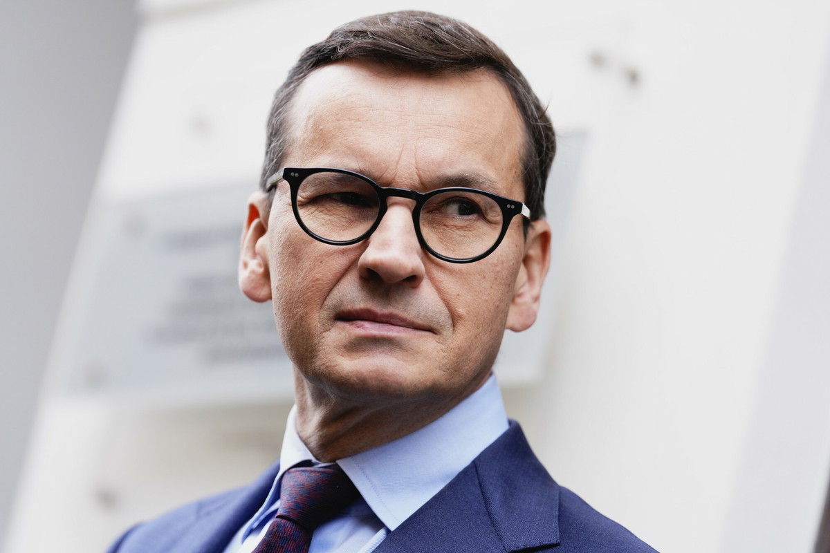 Mateusz Morawiecki podzielił się rozczulającym kadrem. Internauci oszaleli z zachwytu fot. Marysia Zawada/REPORTER