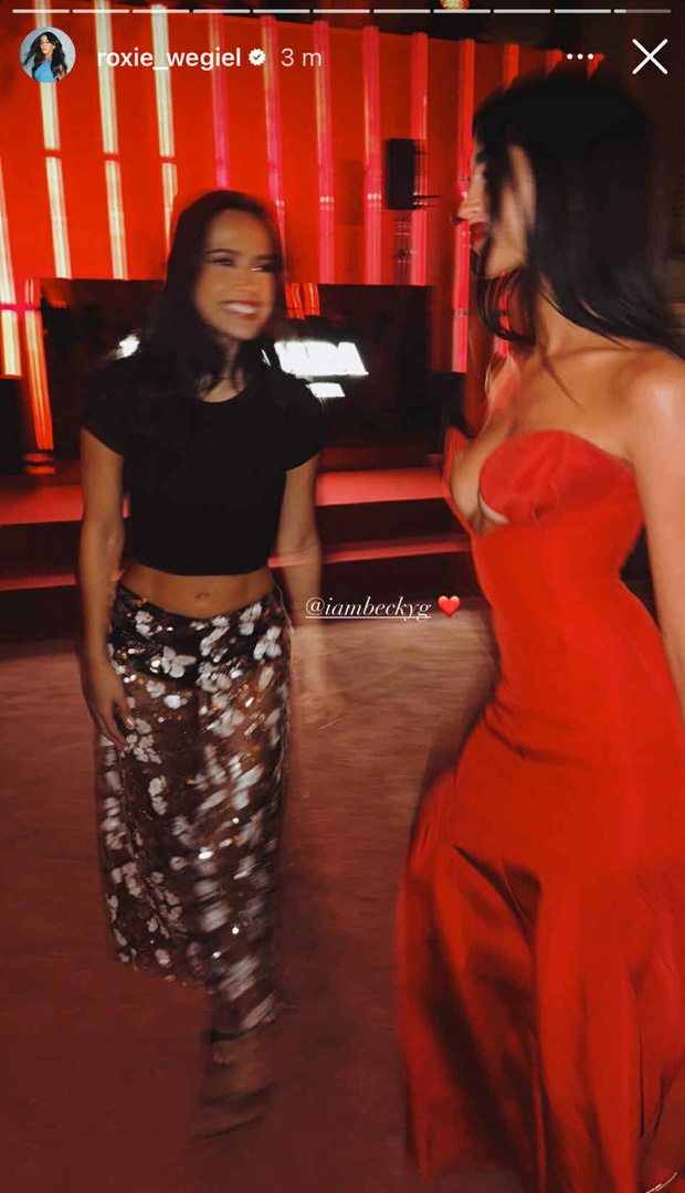 Roksana Węgiel i Becky G.