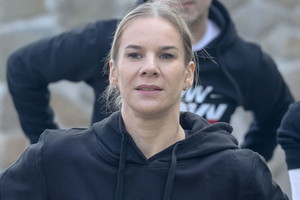 W takim wydaniu jeszcze jej nie widzieliście. Nawrocka w sportowej stylizacji biegała po parku w Nowym Jorku