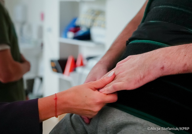 Marta Nawrocka odwiedziła Klinikę Budzik
