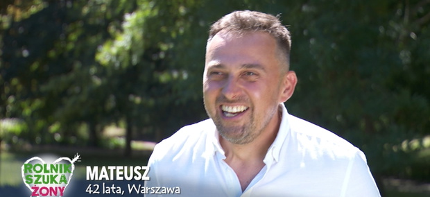 Mateusz, kandydat Barbary z 'Rolnik szuka żony'