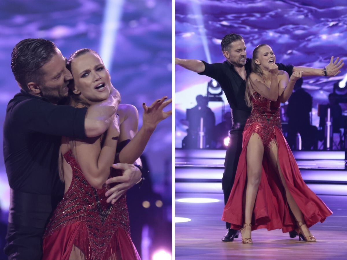 Agnieszka Kaczorowska i Marcin Rogacewicz rozgrzali parkiet "Tańca z gwiazdami" do czerwoności
