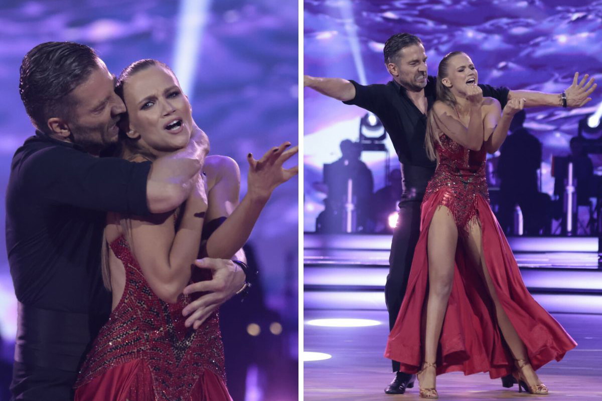 Agnieszka Kaczorowska i Marcin Rogacewicz rozgrzali parkiet "Tańca z gwiazdami" do czerwoności