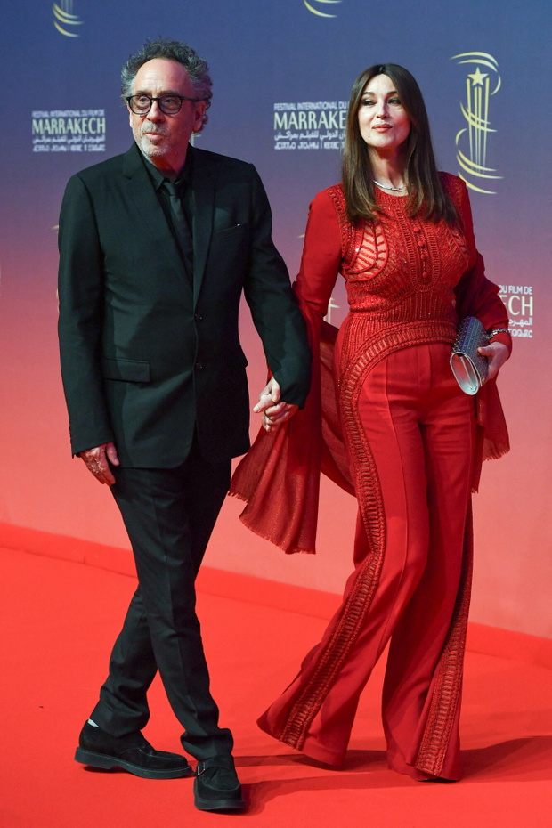 Szokujące rozstanie! Monica Bellucci i Tim Burton zakończyli związek