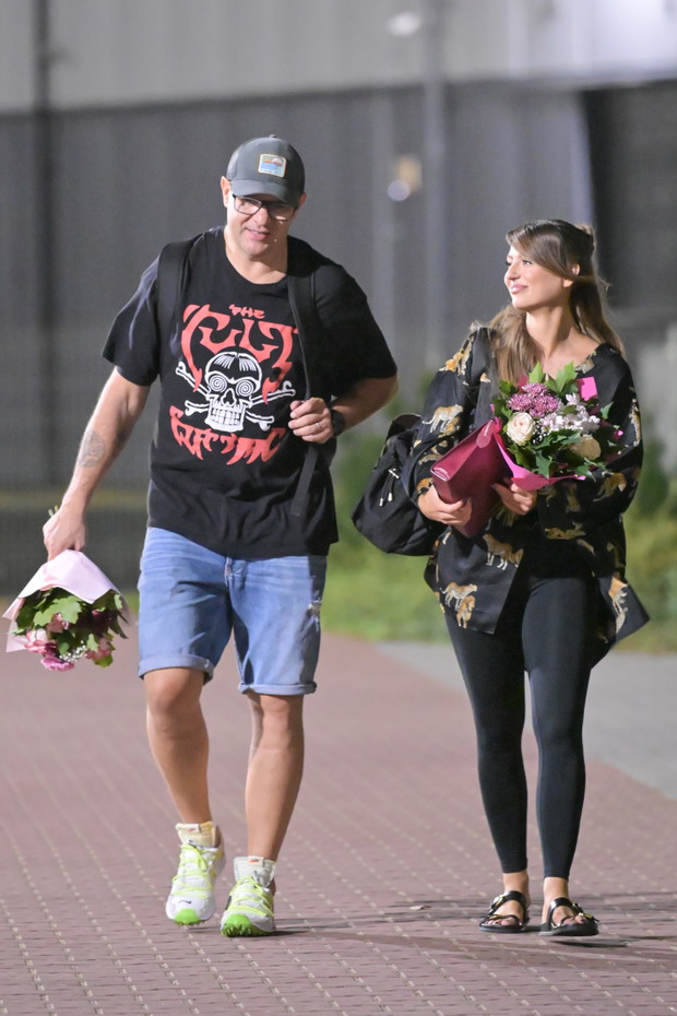 Tomasz Karolak i Izabela Skierska