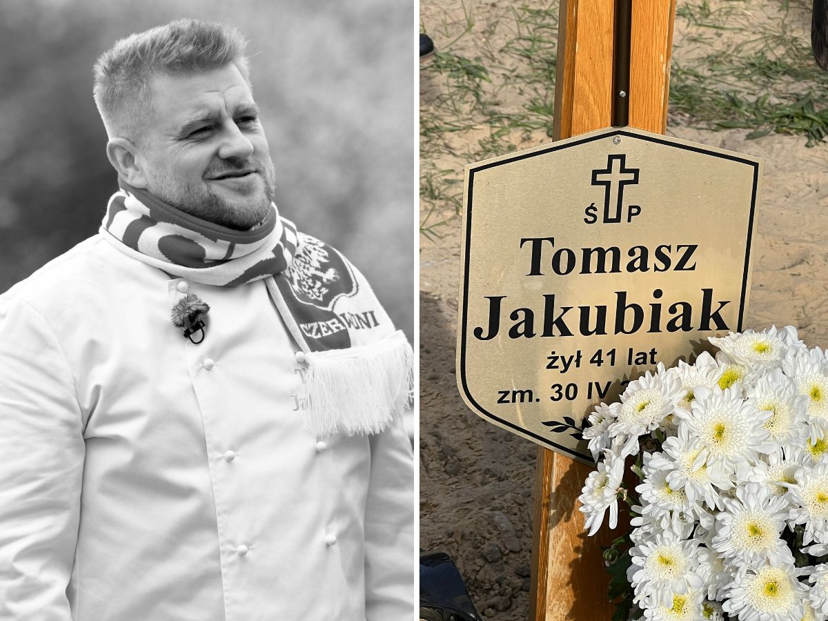 Tak dziś wygląda grób Tomasza Jakubiaka