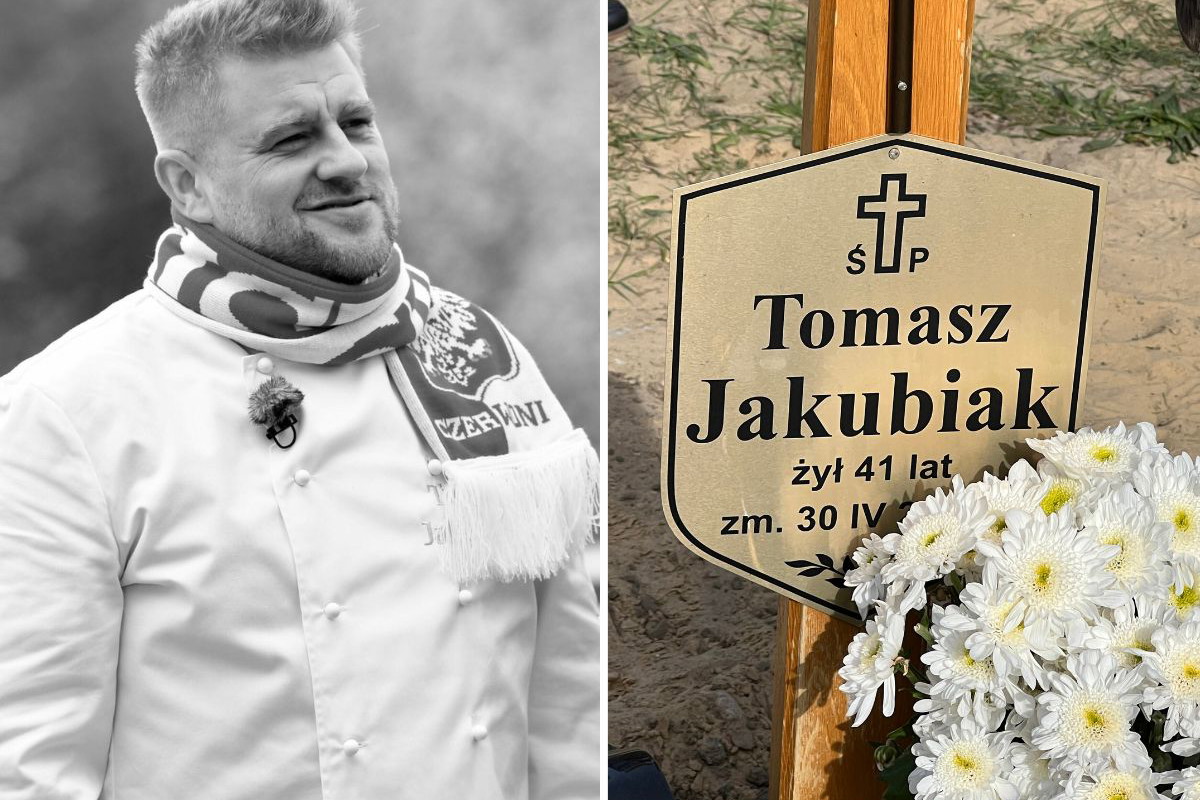 Tak dziś wygląda grób Tomasza Jakubiaka
