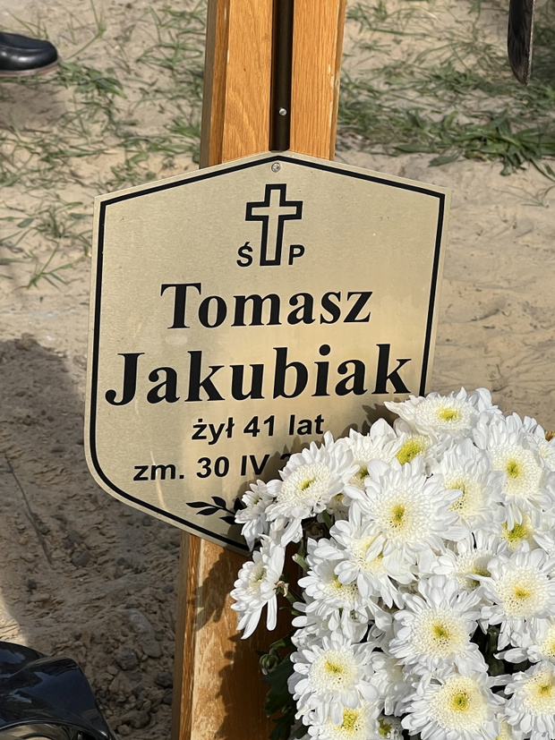 2025.09.27 WarszawaJakubiak Tomasz grob mogilaFOT EXCL1
