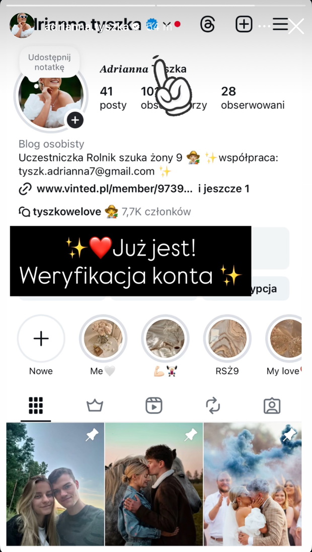 Adrianna Rolnik szuka żony