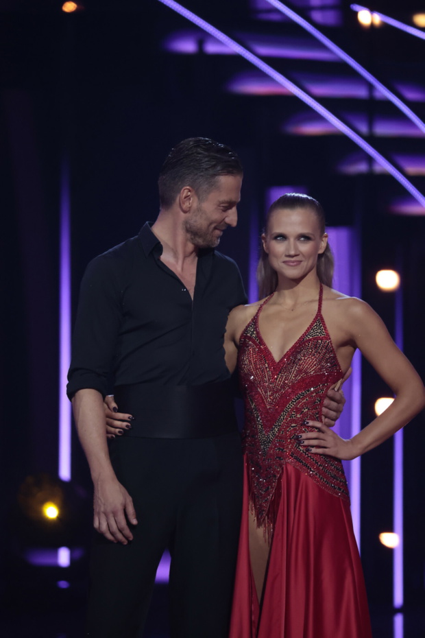Agnieszka Kaczorowska i Marcin Rogacewicz