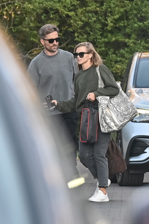 Agnieszka Kaczorowska i Marcin Rogacewicz wracają z treningu. Nowe zdjęcia paparazzi