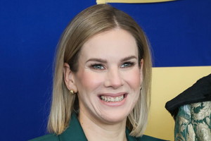 Marta Nawrocka na spotkaniu z uczniami