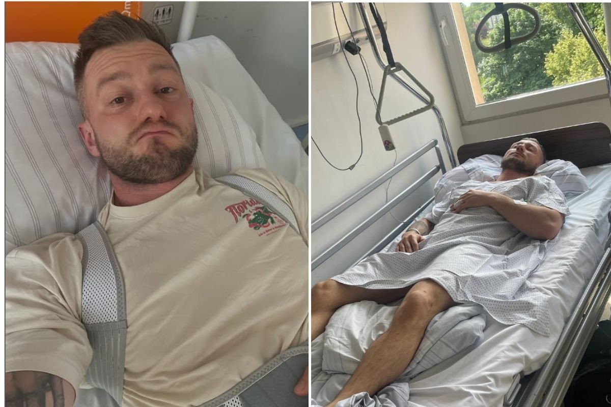 Złamał kręgosłup na planie "Ninja Warrior". Teraz ujawnia, jak naprawdę doszło do wypadku fot. Instagram @albert_brudny_lorenz