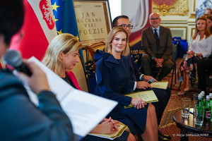 Marta Nawrocka znów udowodniła, że jest ikoną stylu? Nowa kreacja Pierwszej Damy w USA: "Zjawiskowa", fot: Alicja Stefaniuk/KPRP