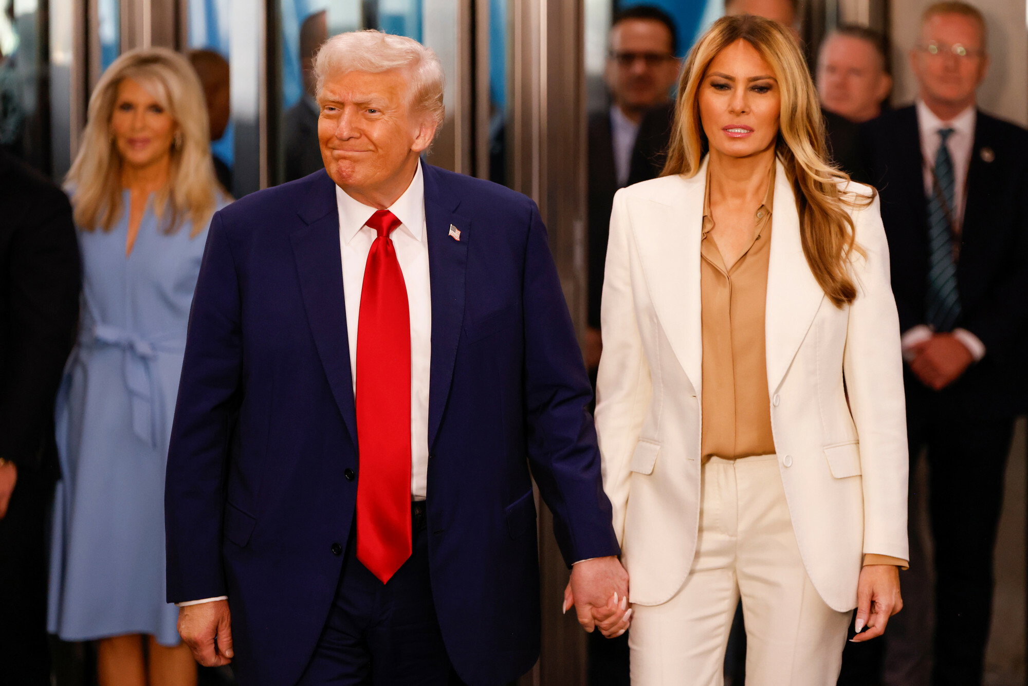 Olśniewająca Melania Trump na debacie ONZ: biel, klasa i emocje!