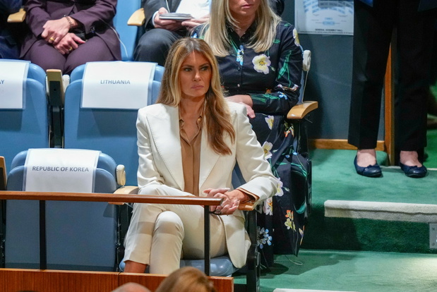 Olśniewająca Melania Trump na debacie ONZ: biel, klasa i emocje!