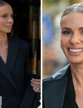 Stylowa Izabela Janachowska z torebką Diora wsiada do auta za 3 miliony. Szofer podwiózł ją do cukierni