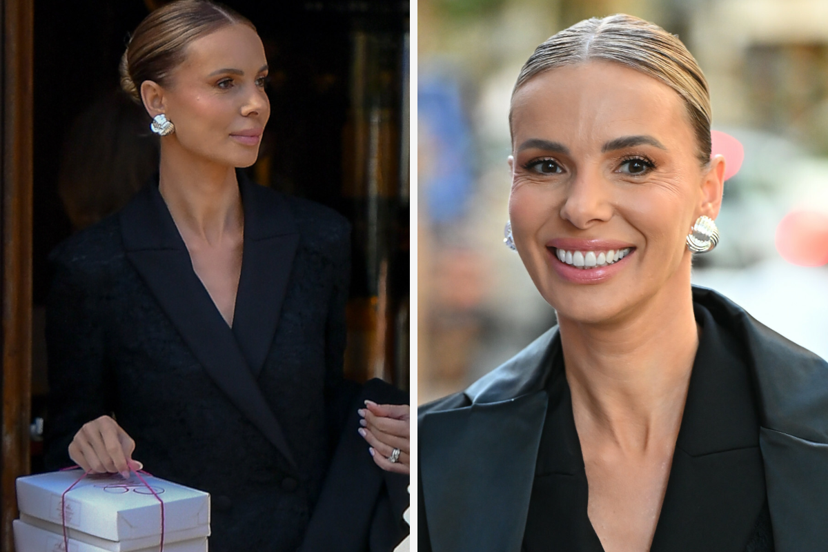 Stylowa Izabela Janachowska z torebką Diora wsiada do auta za 3 miliony. Szofer podwiózł ją do cukierni