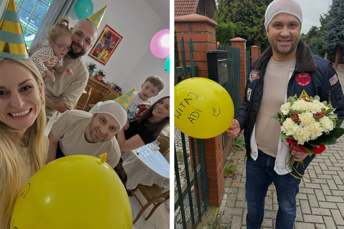 Urządzili mu niespodziankę powitalną. Aneta i Robert ze "ŚOPW" zrobili to dla Adriana i Anity
