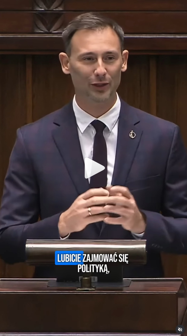 Sławosz Uznański-Wiśniewski w Sejmie