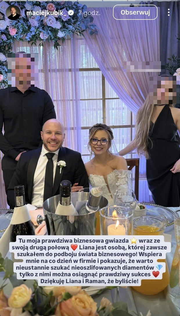 Maciej ze ŚOPW pokazał zdjęcie z żoną