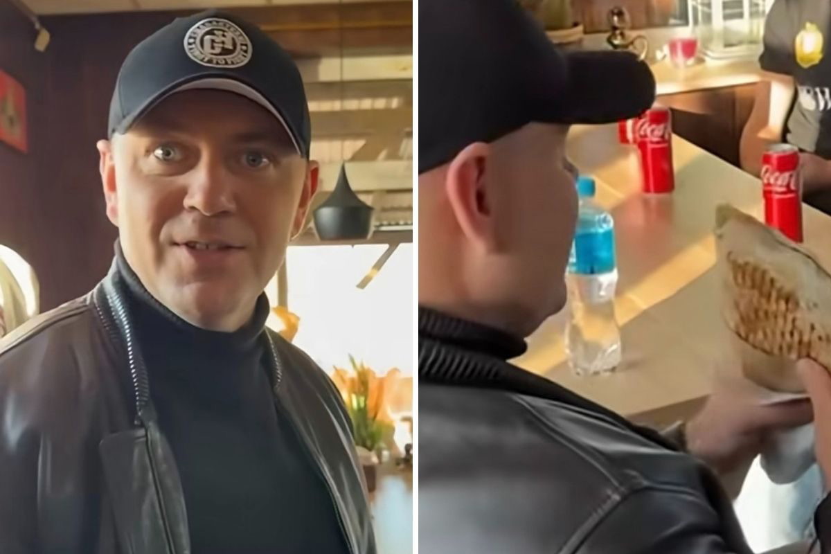 Nastolatkowie zaprosili prezydenta na kebaba. Nawrocki nie wahał się długo. Nagranie hitem sieci fot. screen TikTok @Nawrocki25