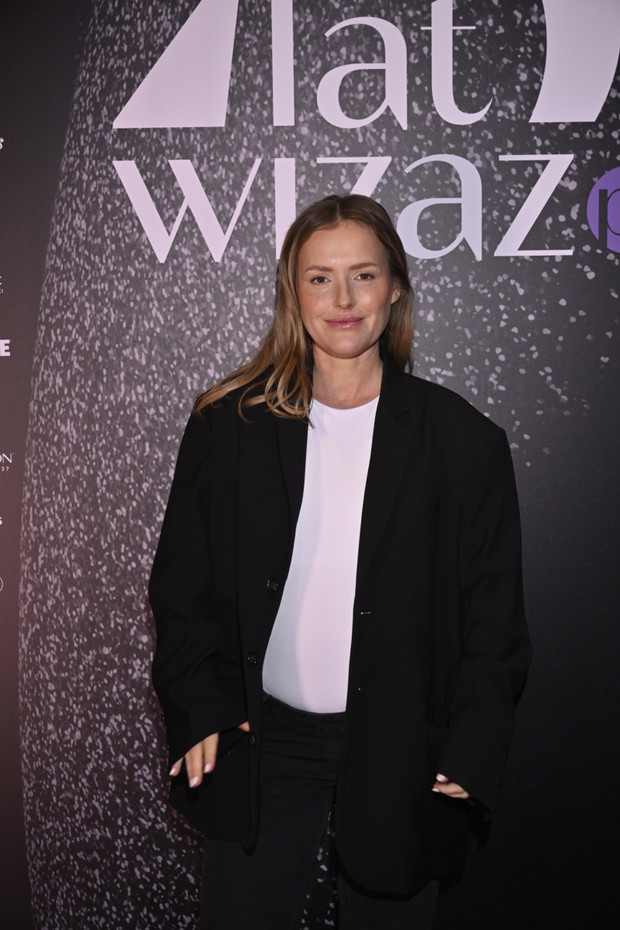 Olga Frycz na urodzinach Wizażu