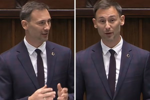 Sławosz Uznański-Wiśniewski w Sejmie