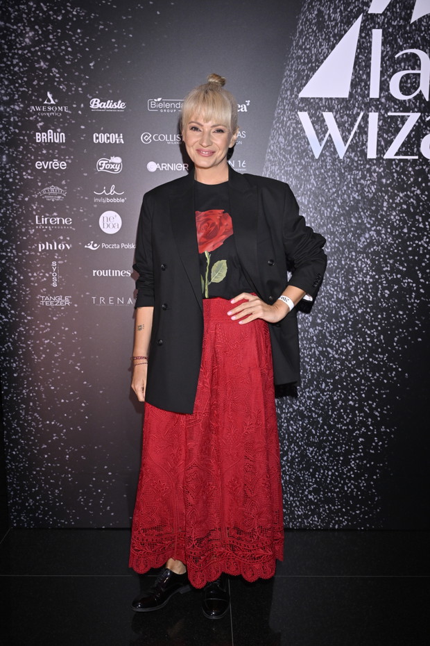 Dorota Szelągowska na urodzinach Wizażu