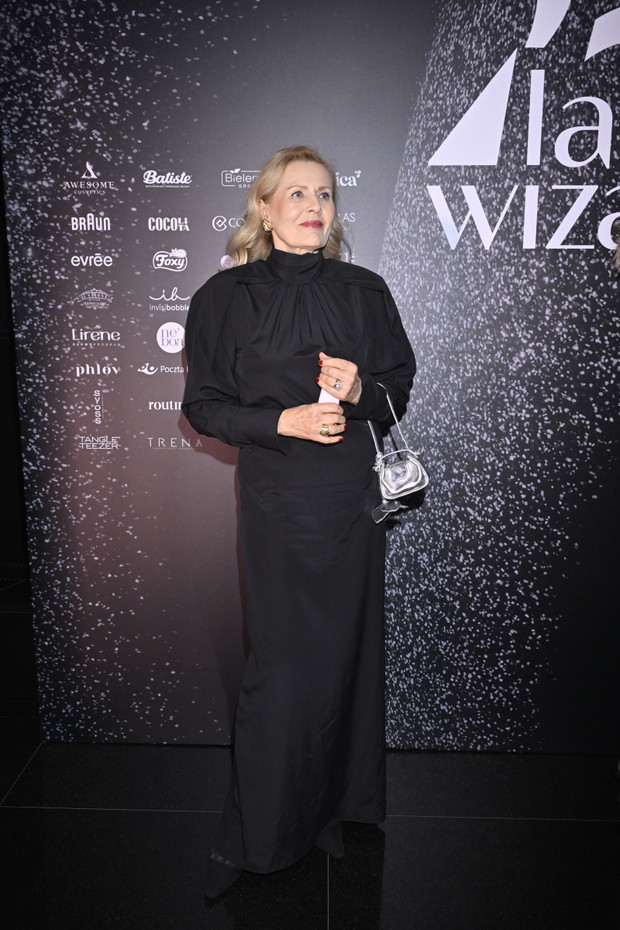 Grażyna Szapołowska na urodzinach Wizażu
