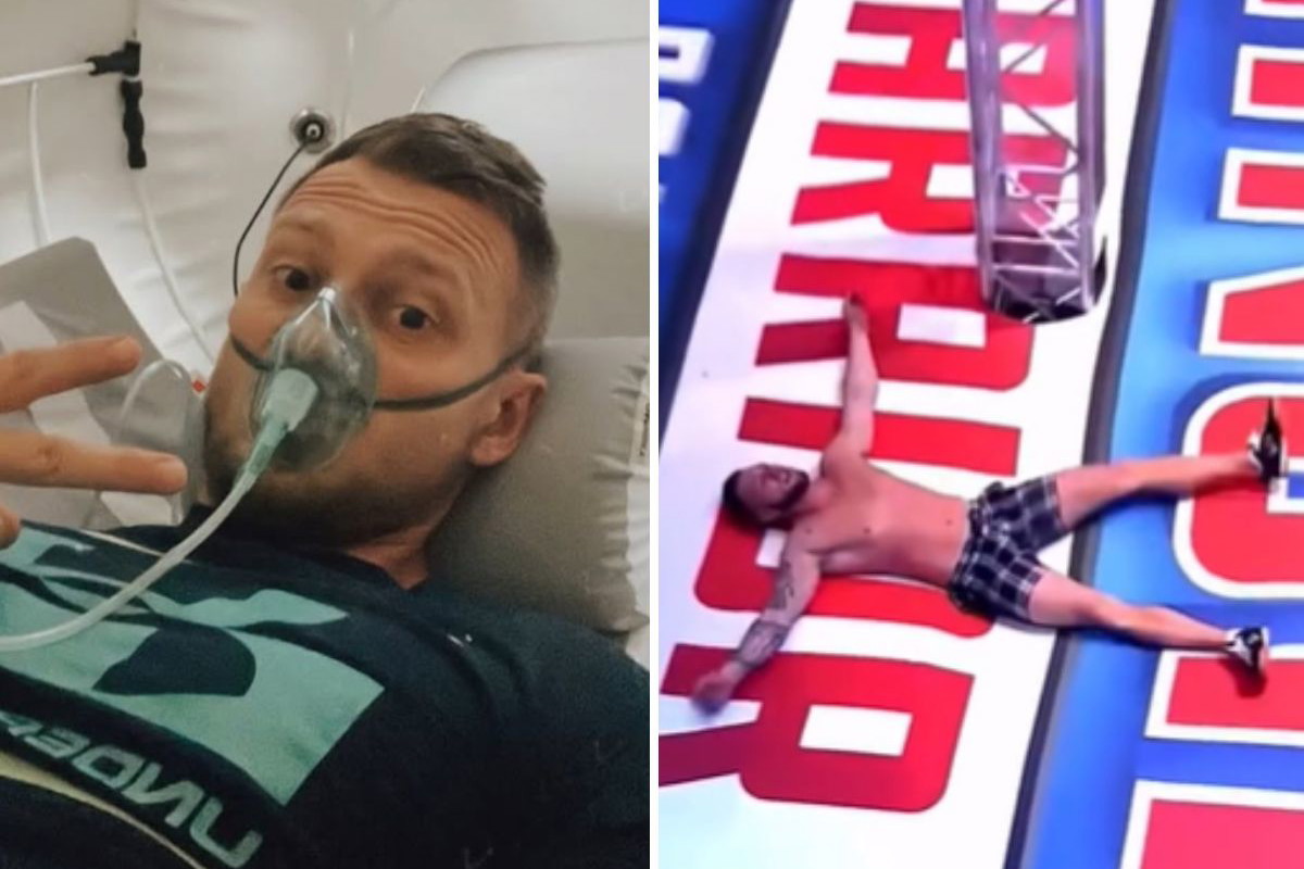 Uczestnik "Ninja Warrior" złamał kręgosłup na planie programu. Teraz pokazał wstrząsające nagranie z wypadku fot. Instagram @albert_brudny_lorenz