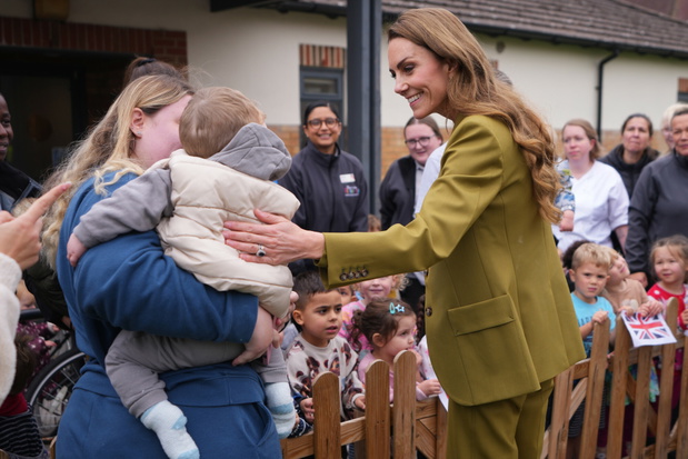 Uśmiechnięta Księżna Kate
