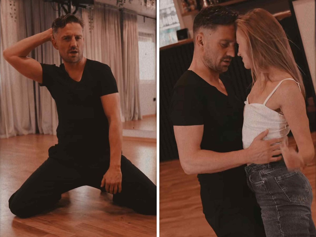 Tak gorąco jeszcze nie było! Rogacewicz niczym Swayze z "Dirty Dancing"