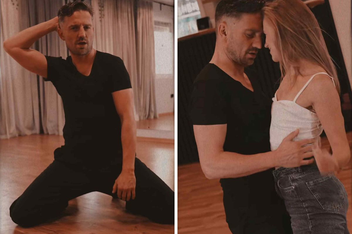 Tak gorąco jeszcze nie było! Rogacewicz niczym Swayze z "Dirty Dancing"