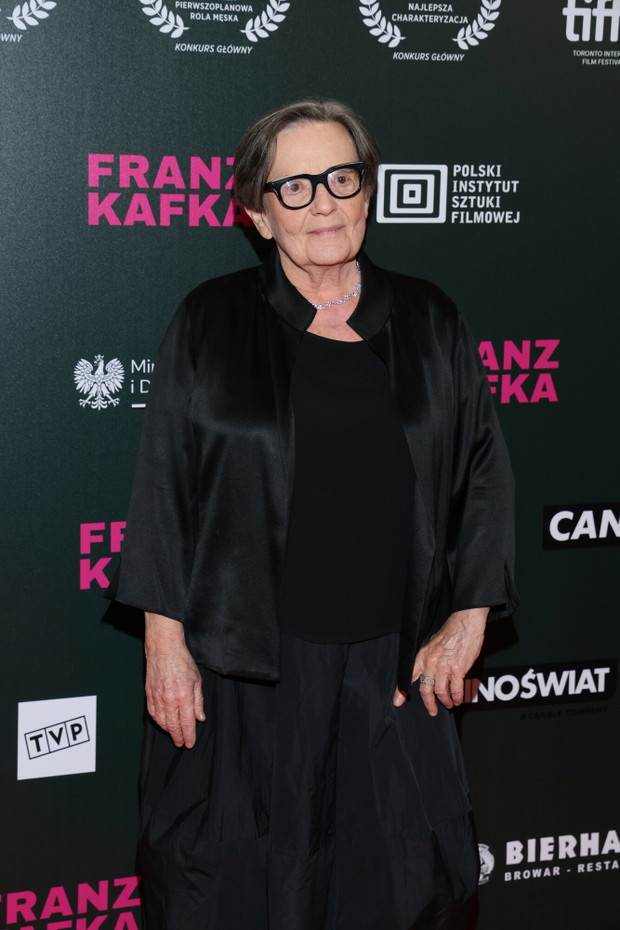 Agnieszka Holland na premierze filmu "Franz Kafka"