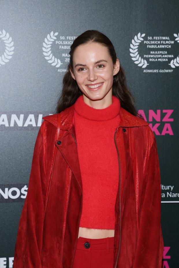 Martyna Byczkowska na premierze filmu "Franz Kafka" w reżyserii Agnieszki Holland
