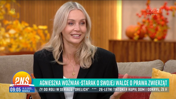 Agnieszka Woźniak-Starak wraca do TVP i apeluje do prezydenta