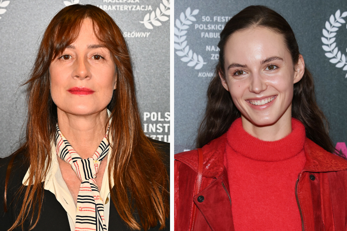 Plejada gwiazd na premierze nowego filmu Holland. Stylowa Ostaszewska, ale to Byczkowska skradła show