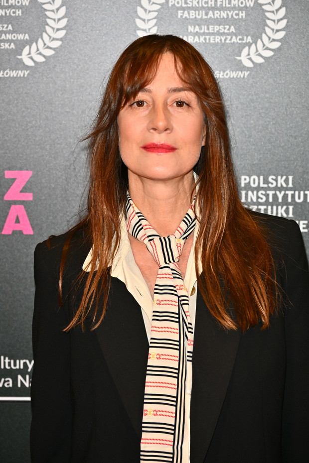 Maja Ostaszewska na premierze filmu "Franz Kafka"